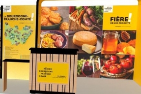 Pour la 96e  édition de la Foire comtoise, la Région Bourgogne-Franche-Comté expose ses saveurs 